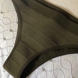 NWOT Army Green H&M Bikini Bottoms